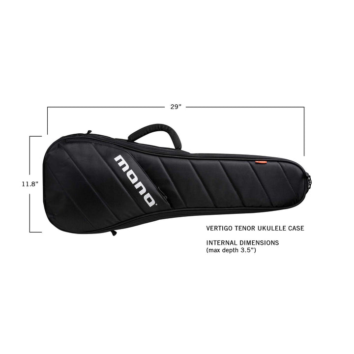 MONO Vertigo Tenor Ukulele Case (Black) - Instrument Cases