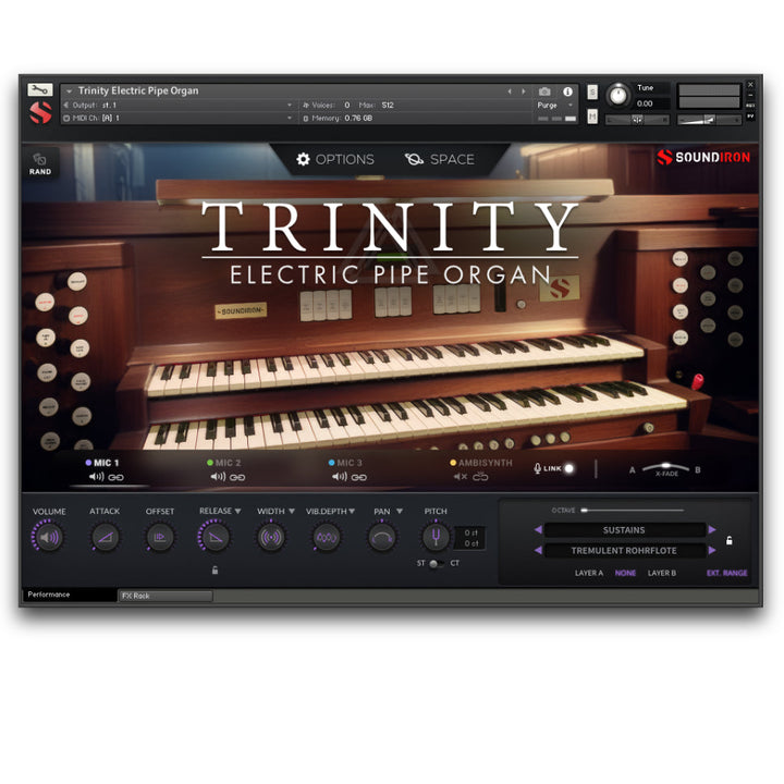 Trinity Electric Pipe Organ - 1
