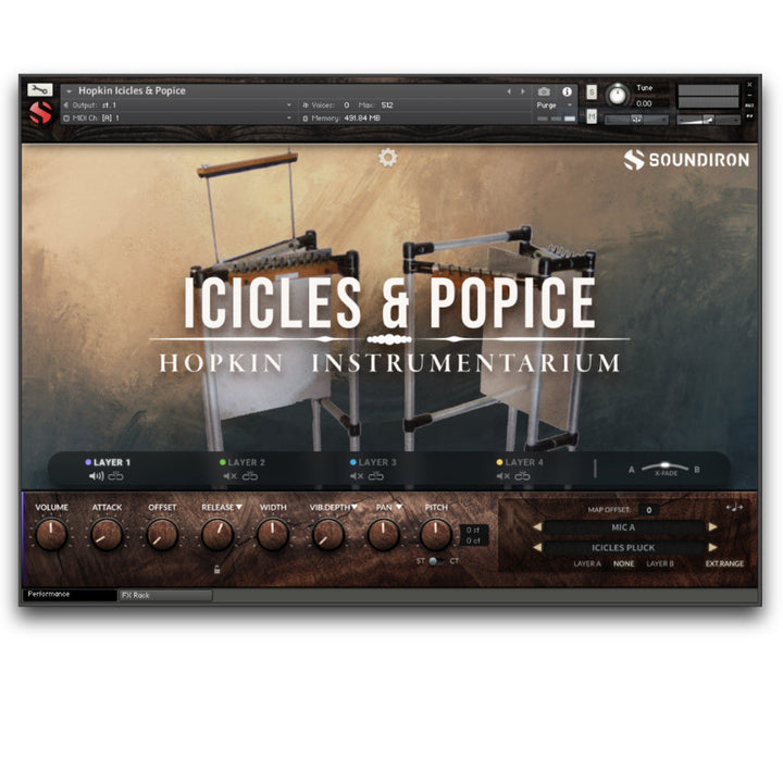 Hopkin Instrumentarium: Icicles & Pop Ice  - 1