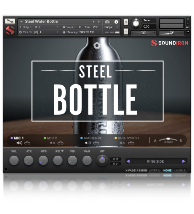 Steel Water Bottle - 1