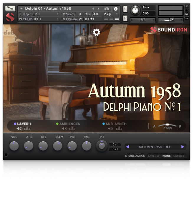 Delphi Piano #1: Autumn 1958 - 1