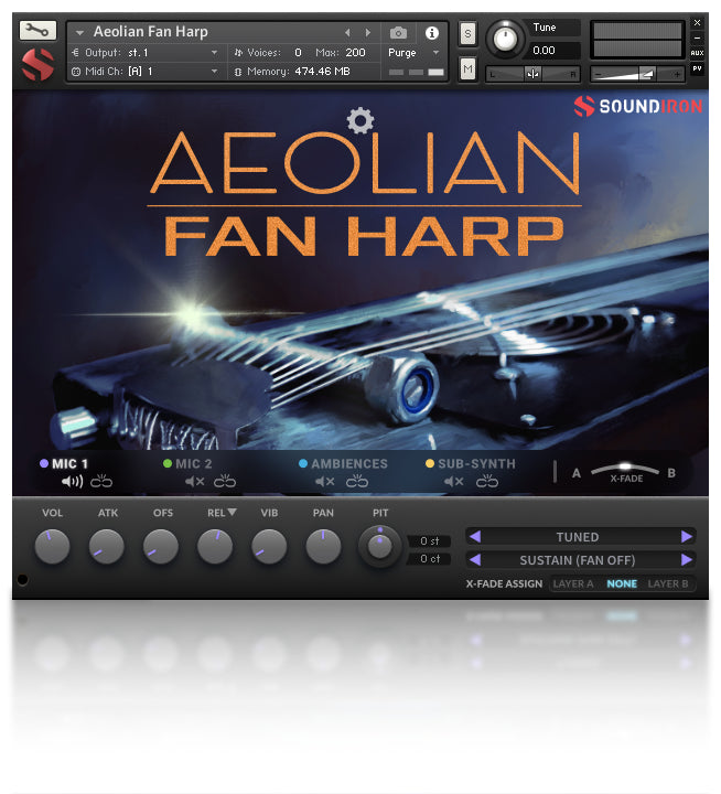 Aeolian Fan Harp  - 1