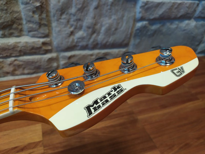 Markbass MB GV 4 Gloxy 4-String Electric Bass (Cream, Maple Fingerboard)