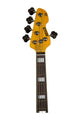 Markbass MB GV 5 Gloxy Passive 5-String Electric Bass (Metallic Yellow, Rosewood Fingerboard)
