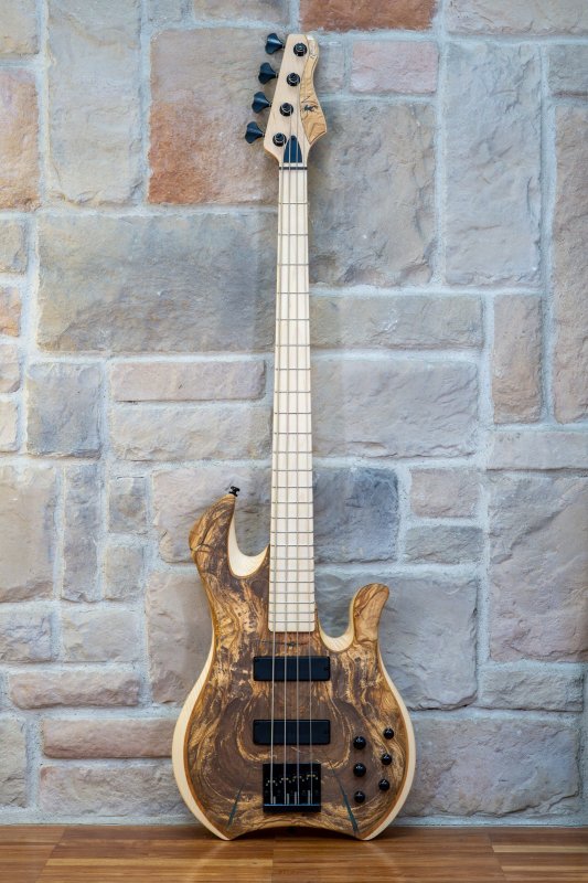Markbass MB RB Kilimanjaro F1 4 Richard Bona 4-String Electric Bass (Olive)