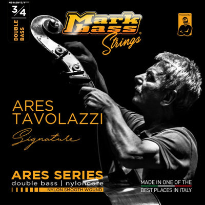 Markbass Ares Series Ares Tavolazzi Signature Nylon Core Double Bass Strings (3/4)
