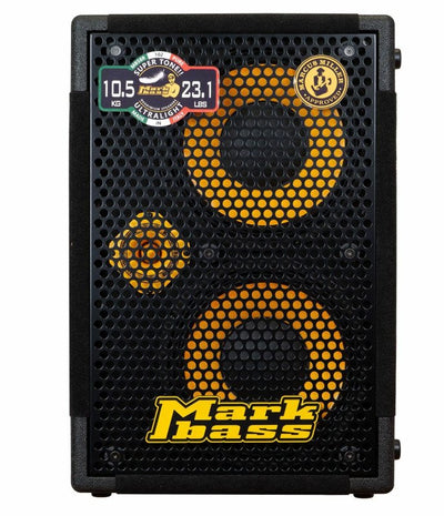 Markbass MB58R 102 Pure 2x10 Bass Cabinet with Hi-Fi Tweeter (4 Ohm)