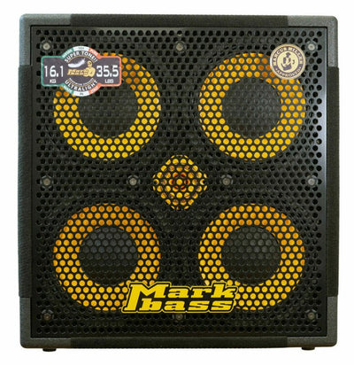 Markbass MB58R 104 Pure 4x10 Bass Cabinet with Hi-Fi Tweeter (4 Ohm)