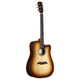 Alvarez MD70CE Custom Masterworks Dreadnought Cutaway Acoustic-Electric Guitar (Shadowburst)