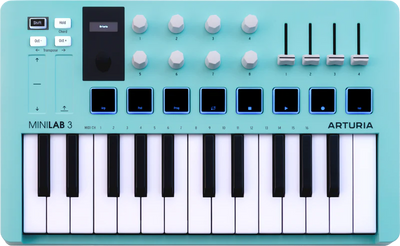 Arturia MiniLab 3 Aquamarine