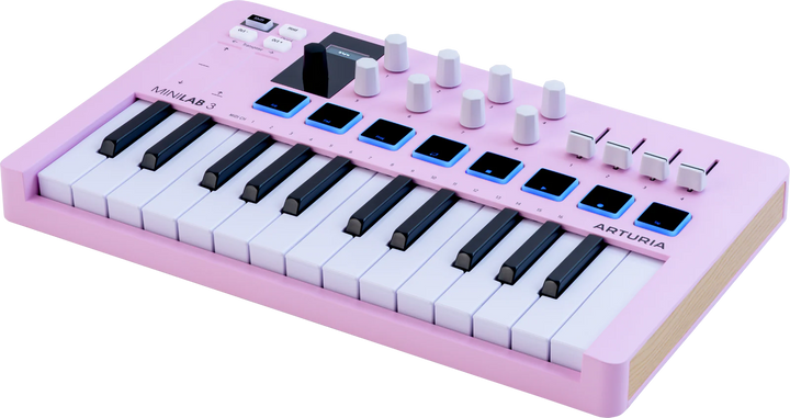 Arturia Arturia MiniLab 3 MIDI Controller (Rose Quartz)