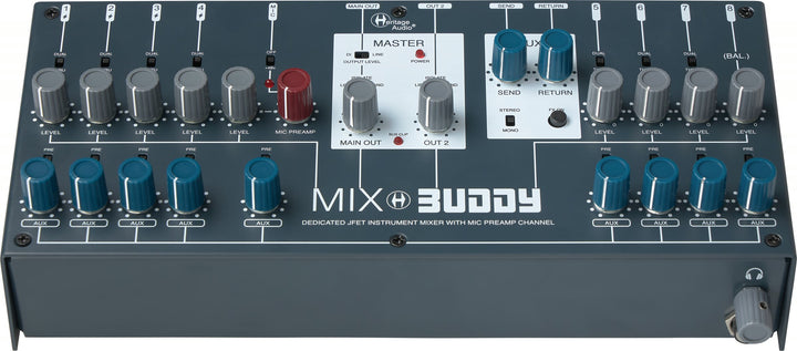 Heritage Audio Mix Buddy JFET Instrument Mixer & Compact Preamp