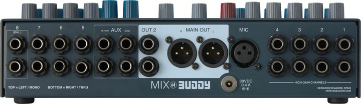 Heritage Audio Mix Buddy JFET Instrument Mixer & Compact Preamp
