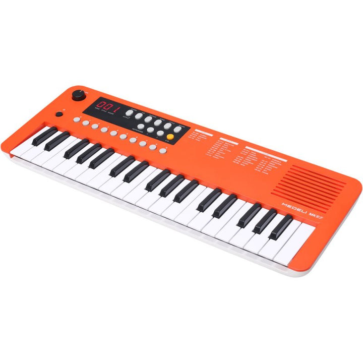 Medeli Medeli MK37 Portable Mini-Key Keyboard (37 Keys, Orange) - Arranger Keyboards