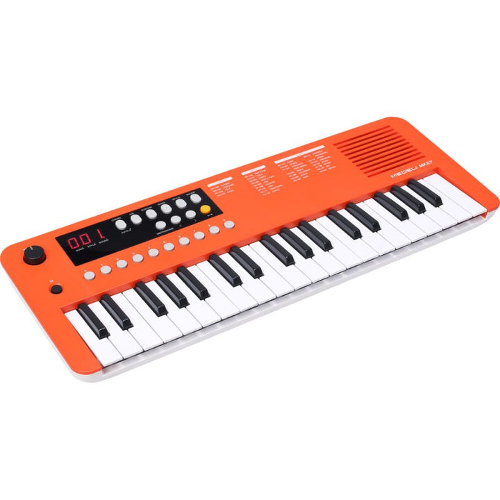 Medeli Medeli MK37 Portable Mini-Key Keyboard (37 Keys, Orange) - Arranger Keyboards