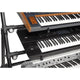 Quik Lok Quik Lok MKS4 4-Tier Aluminum Multi Keyboard Stand (Black)