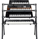 Quik Lok Quik Lok MKS4 4-Tier Aluminum Multi Keyboard Stand (Black)