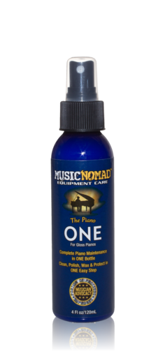 MusicNomad Piano ONE All-in-one Cleaner/Polish/Wax for Gloss Pianos