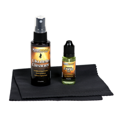 MusicNomad MusicNomad Premium Ukulele Care Kit - 3 Pieces