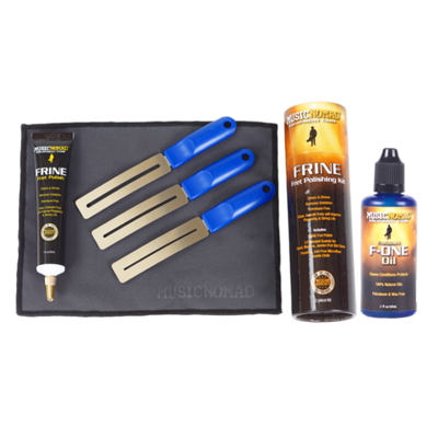 MusicNomad MusicNomad Total Fretboard Care Kit with F-ONE Oil & FRINE Fret Kit