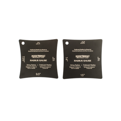 MusicNomad Radius Gauge Set - 2 Pieces