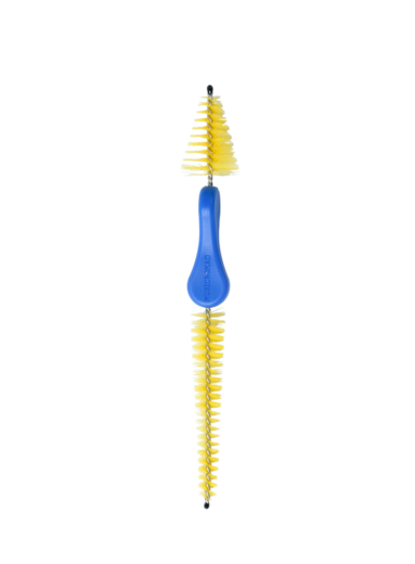 MusicNomad 2-in-1 Mouthpiece and Cup Brush for Brass Instruments