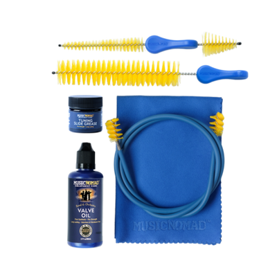 MusicNomad MusicNomad Premium Trumpet Care Kit - 6 Pieces