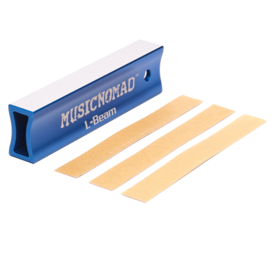 MusicNomad Fret Leveler L-Beam (7in) for Guitars, Ukuleles and Mandolins