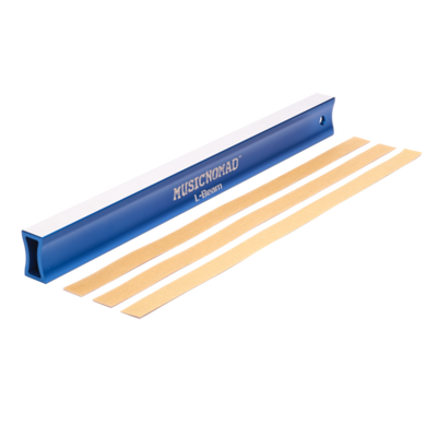 MusicNomad Fret Leveler L-Beam (17.6in) for Acoustic and Electric Guitars