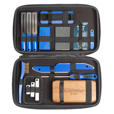 MusicNomad Premium Guitar Tech Fret Tool Set