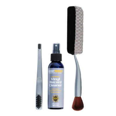 MusicNomad MusicNomad 3-Piece Vinyl Record Cleaning & Care Kit
