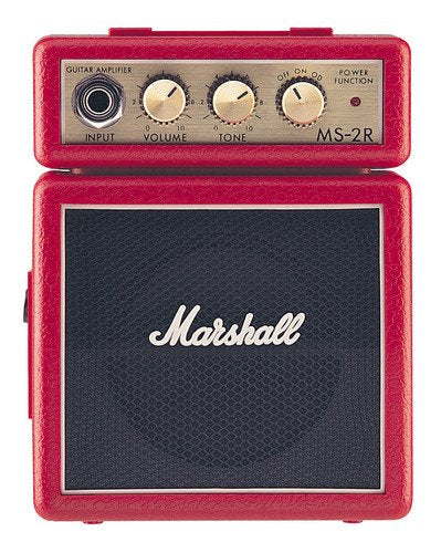 Marshall Marshall MS-2 1W Micro Stack Mini Guitar Amp (Red)