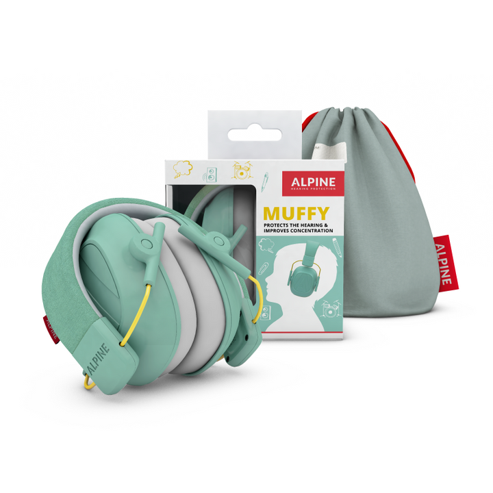 Alpine Alpine Muffy Kids Hearing Protection Earmuffs (Mint)