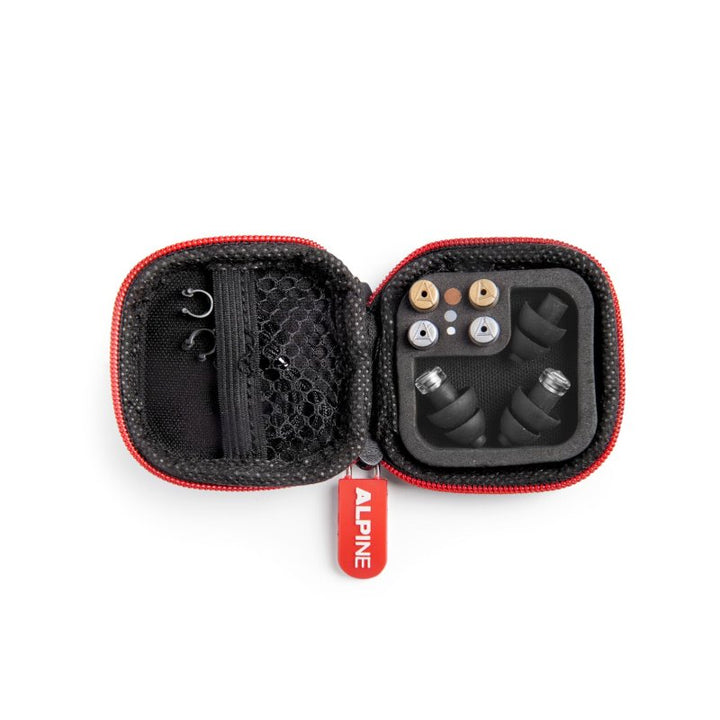 Alpine Alpine MusicSafe Pro Earplugs for Musicians with 3 Filter Sets (Black)