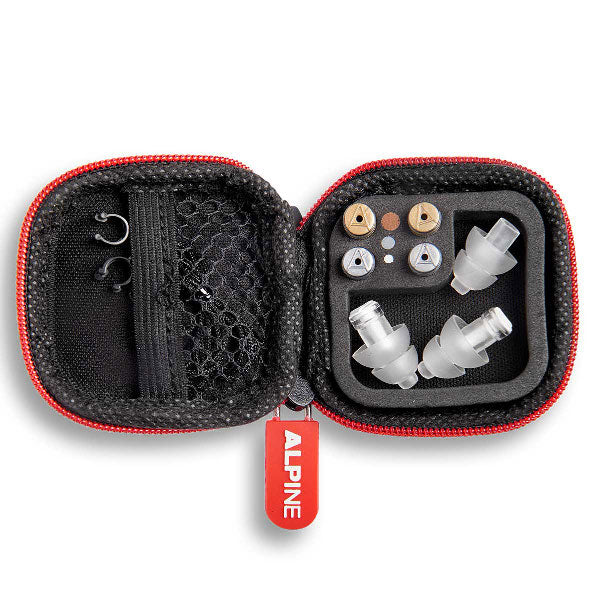 Alpine Alpine MusicSafe Pro Earplugs for Musicians with 3 Filter Sets (Transparent)