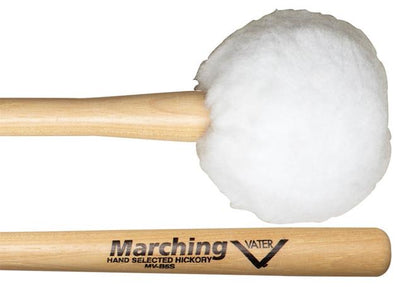 Vater Percussion MV-B5 Marching Bass Drum Mallet (30" and Larger Drums, Puff Fleece)