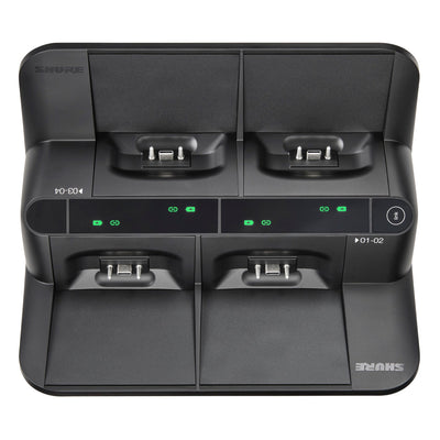 Shure Shure MXWNDX4G 4-Channel Gigabit Dante Network Director