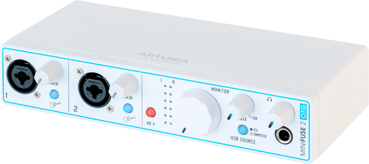 Arturia MINIFUSE 2 OTG Portable USB-C Audio Interface