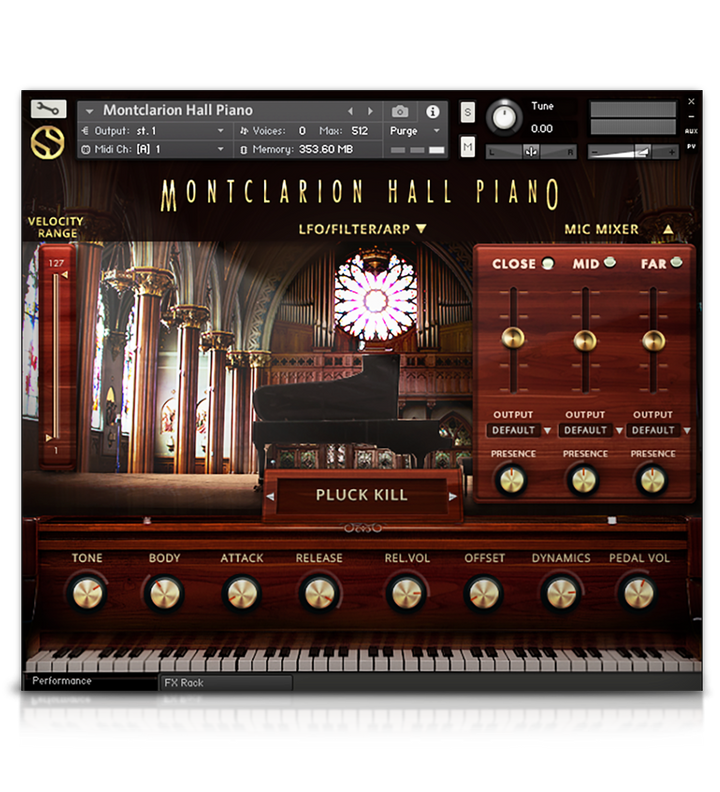 Montclarion Hall Grand Piano - 2