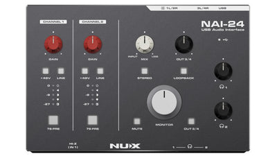 NUX NUX NAI-24 2-In 4-Out USB Audio Interface