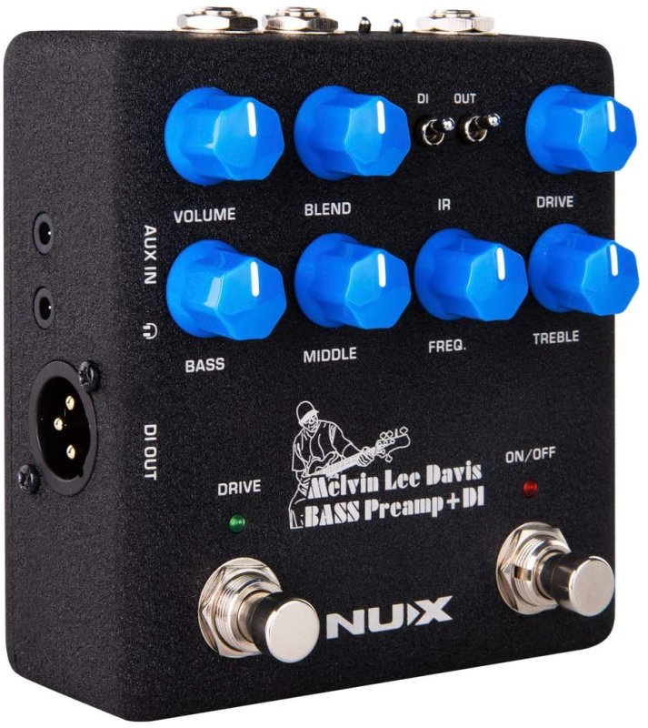 NUX MLD Bass Preamp + DI Pedal