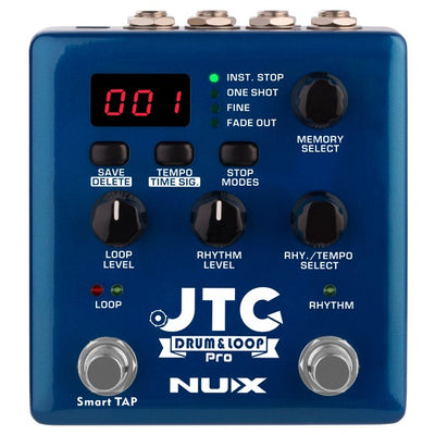 NUX NUX JTC Drum and Loop Pro Looper Pedal