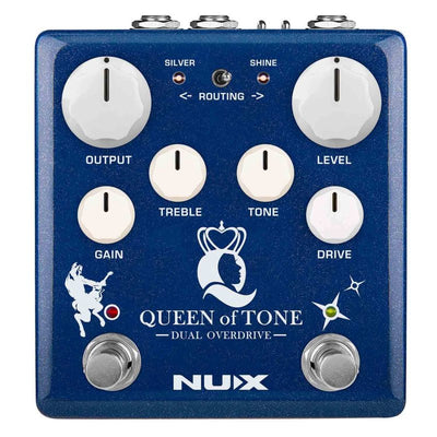 NUX NUX Queen of Tone Dual Overdrive Pedal
