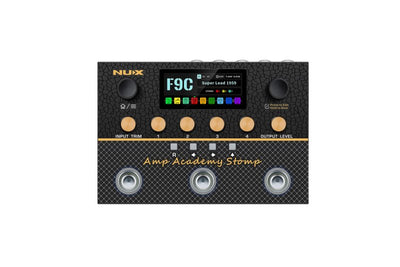 NUX NUX Amp Academy Stomp Amp Modeler and Multi-Effects Pedal