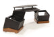 Argosy NOVA H10 Workstation with 2) 10ru racks, flybridge, powder coated finish, mahogany base, casters