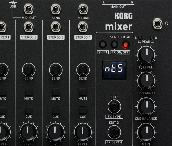 Korg Korg NTS-4 Performance Mixer Kit with Built-in Effects & USB-C Audio Interface