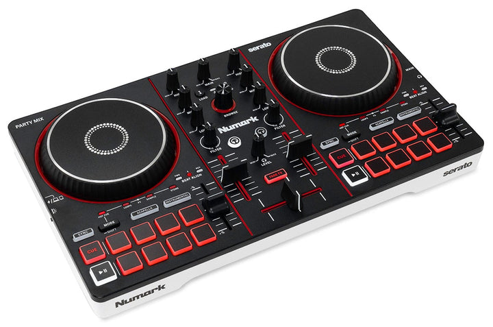 Numark Numark Party Mix III — DJ Controller with Built-In Light Show & Stems Control