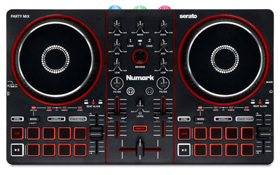 Numark Numark Party Mix III — DJ Controller with Built-In Light Show & Stems Control