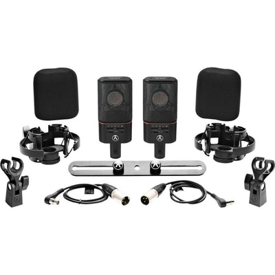 Austrian Audio OC818 Black Dual Set Plus Condenser Pair