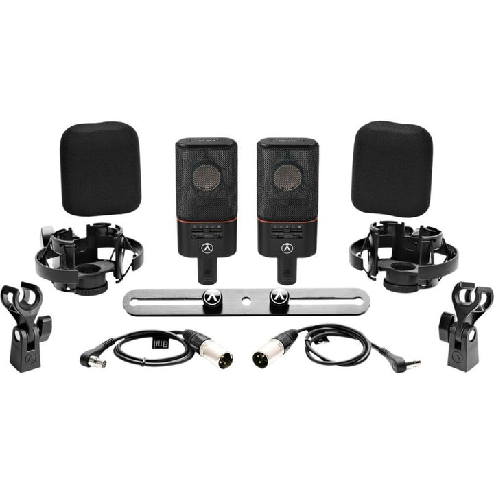 Austrian Audio OC818 Black Dual Set Plus Condenser Pair